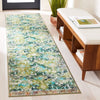 Safavieh Riviera RIV117 Green / Light Blue Machine Washable Area Rug