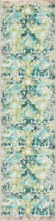 Safavieh Riviera RIV117 Green / Light Blue Machine Washable Area Rug