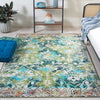 Safavieh Riviera RIV117 Green / Light Blue Machine Washable Area Rug