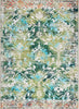 Safavieh Riviera RIV117 Green / Light Blue Machine Washable Area Rug