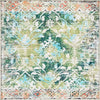 Safavieh Riviera RIV117 Green / Light Blue Machine Washable Area Rug