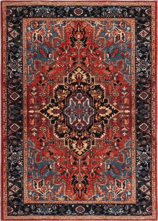 Safavieh Riviera RIV138 Red / Blue Machine Washable Area Rug