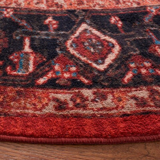 Safavieh Riviera RIV138 Red / Blue Machine Washable Area Rug