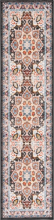 Safavieh Riviera RIV155 Beige / Charcoal Machine Washable Area Rug