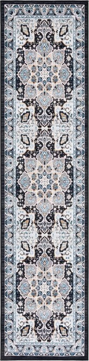 Safavieh Riviera RIV155 Grey / Light Blue Machine Washable Area Rug