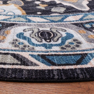 Safavieh Riviera RIV155 Grey / Light Blue Machine Washable Area Rug