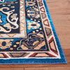 Safavieh Riviera RIV155 Blue / Black Machine Washable Area Rug