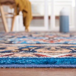 Safavieh Riviera RIV155 Blue / Black Machine Washable Area Rug