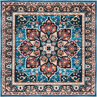 Safavieh Riviera RIV155 Blue / Black Machine Washable Area Rug