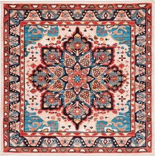 Safavieh Riviera RIV155 Blue / Beige Machine Washable Area Rug