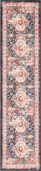 Safavieh Riviera RIV157 Charcoal / Gold Machine Washable Area Rug