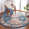 Safavieh Riviera RIV157 Blue / Gold Machine Washable Area Rug