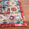 Safavieh Riviera RIV157 Red / Blue Machine Washable Area Rug