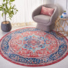 Safavieh Riviera RIV182 Navy / Red Machine Washable Area Rug