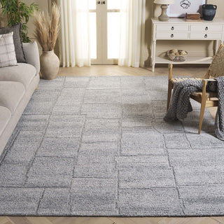 Safavieh Renewal RNW201F Grey Area Rug Room Scene Feature