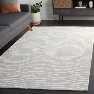Safavieh Renewal RNW203L Light Blue / Ivory Area Rug Room Scene Feature