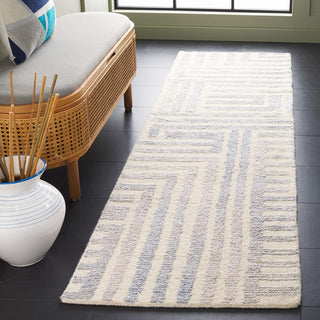 Safavieh Renewal RNW206M Blue / Ivory Area Rug Room Scene Feature