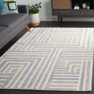 Safavieh Renewal RNW206M Blue / Ivory Area Rug Room Scene Feature