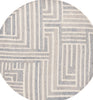 Safavieh Renewal RNW206M Blue / Ivory Area Rug Round