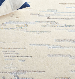 Safavieh Renewal RNW301A Ivory / Light Blue Area Rug Detail