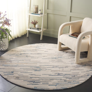 Safavieh Renewal RNW301A Ivory / Light Blue Area Rug Room Scene