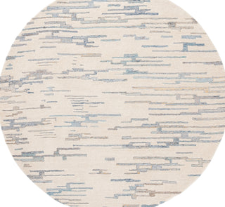 Safavieh Renewal RNW301A Ivory / Light Blue Area Rug Round