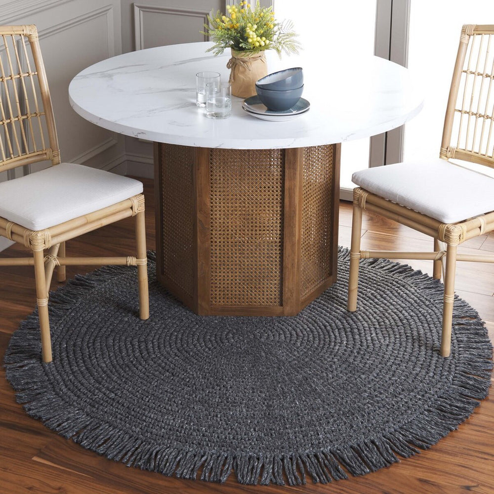 Safavieh Renewal RNW401Z Black Area Rug Room Scene Feature