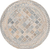 Safavieh Renewal RNW802B Beige / Grey Area Rug Round