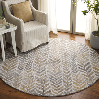 Safavieh Renewal RNW803B Beige / Grey Area Rug Room Scene Feature