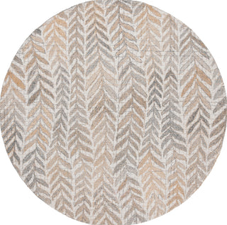 Safavieh Renewal RNW803B Beige / Grey Area Rug Round