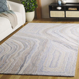 Safavieh Renewal RNW805B Beige / Grey Area Rug Room Scene Feature