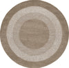 Safavieh Renewal RNW806T Brown / Ivory Area Rug Round