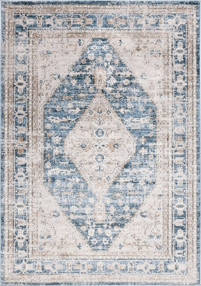 Safavieh Rosewood ROW108 Ivory / Blue Area Rug