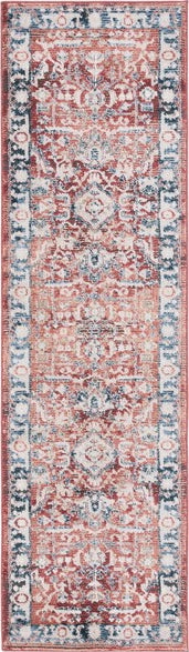 Safavieh Rosewood ROW116 Blue / Red Area Rug