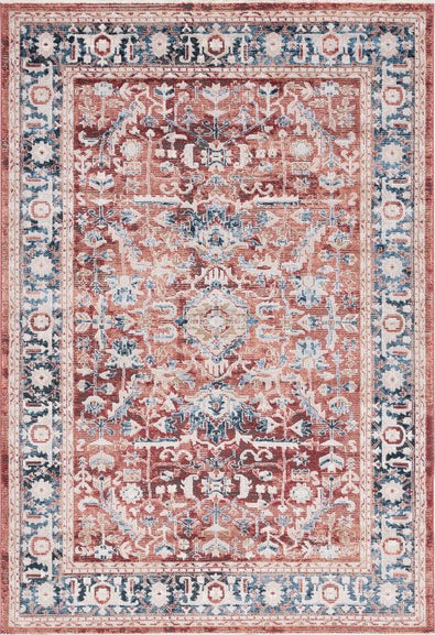 Safavieh Rosewood ROW116 Blue / Red Area Rug