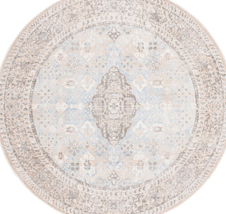Safavieh Restoration Vintage RVT703B Beige / Sand Area Rug Round