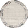 Safavieh Restoration Vintage RVT801F Grey / Beige Area Rug Round