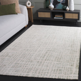 Safavieh Restoration Vintage RVT902Y Green / Ivory Area Rug Room Scene