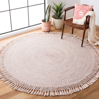 Safavieh Sahara SAH490U Pink Area Rug Room Scene Feature