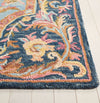 Safavieh Savonnerie SAV301N Navy / Pink Area Rug Detail