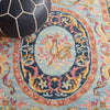 Safavieh Savonnerie SAV301N Navy / Pink Area Rug Detail