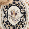 Safavieh Savonnerie SAV301Z Ivory / Black Area Rug Detail