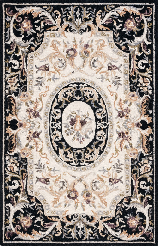 Safavieh Savonnerie SAV301Z Ivory / Black Area Rug main image