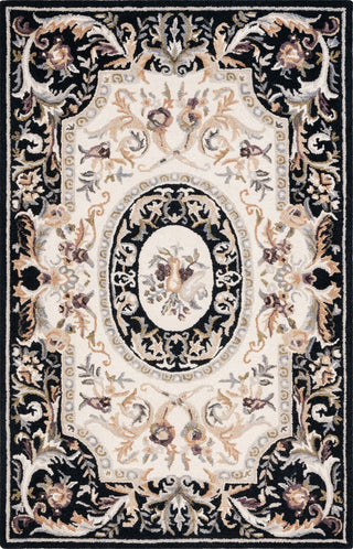 Safavieh Savonnerie SAV301Z Ivory / Black Area Rug main image