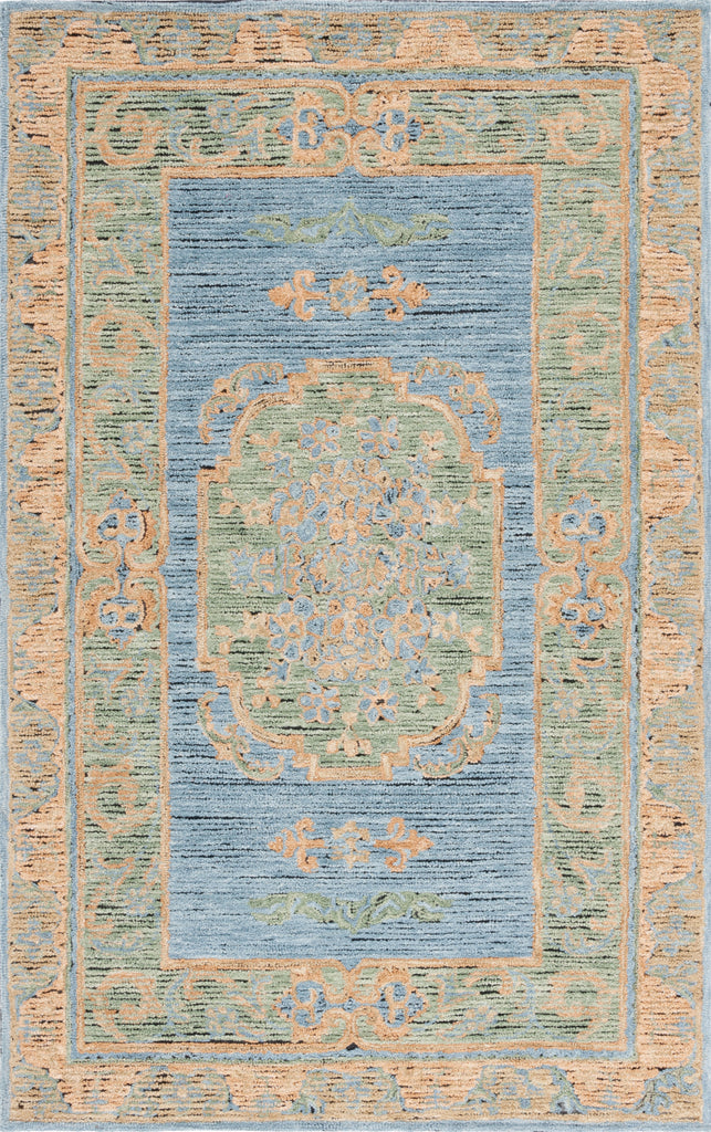 Safavieh Savonnerie SAV401M Pink / Gold Area Rug main image