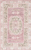 Safavieh Savonnerie SAV401X Olive / Pink Area Rug main image