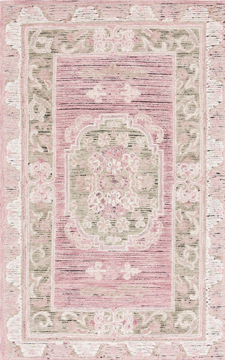Safavieh Savonnerie SAV401X Olive / Pink Area Rug main image