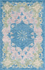 Safavieh Savonnerie SAV402M Blue / Pink Area Rug main image