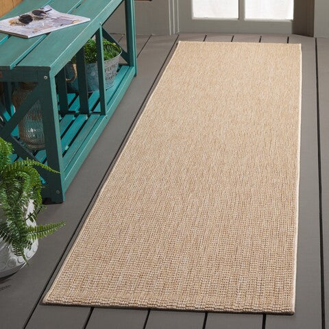 Safavieh Sisal All-weather SAW420 Natural Area Rug Room Scene Feature