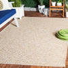 Safavieh Sisal All-weather SAW460 Natural / Ivory Area Rug Room Scene Feature
